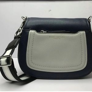Marc Jacobs Empire City Mini
Leather Messenger Bag Navy Multi